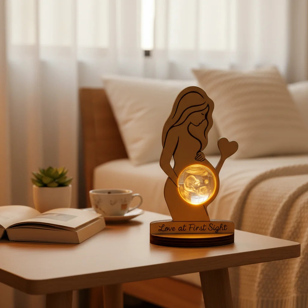 LumaNest Personalized Crystal Lampβ’