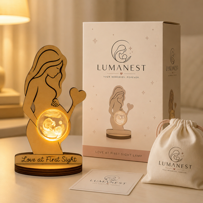 LumaNest Personalized Crystal Lamp™